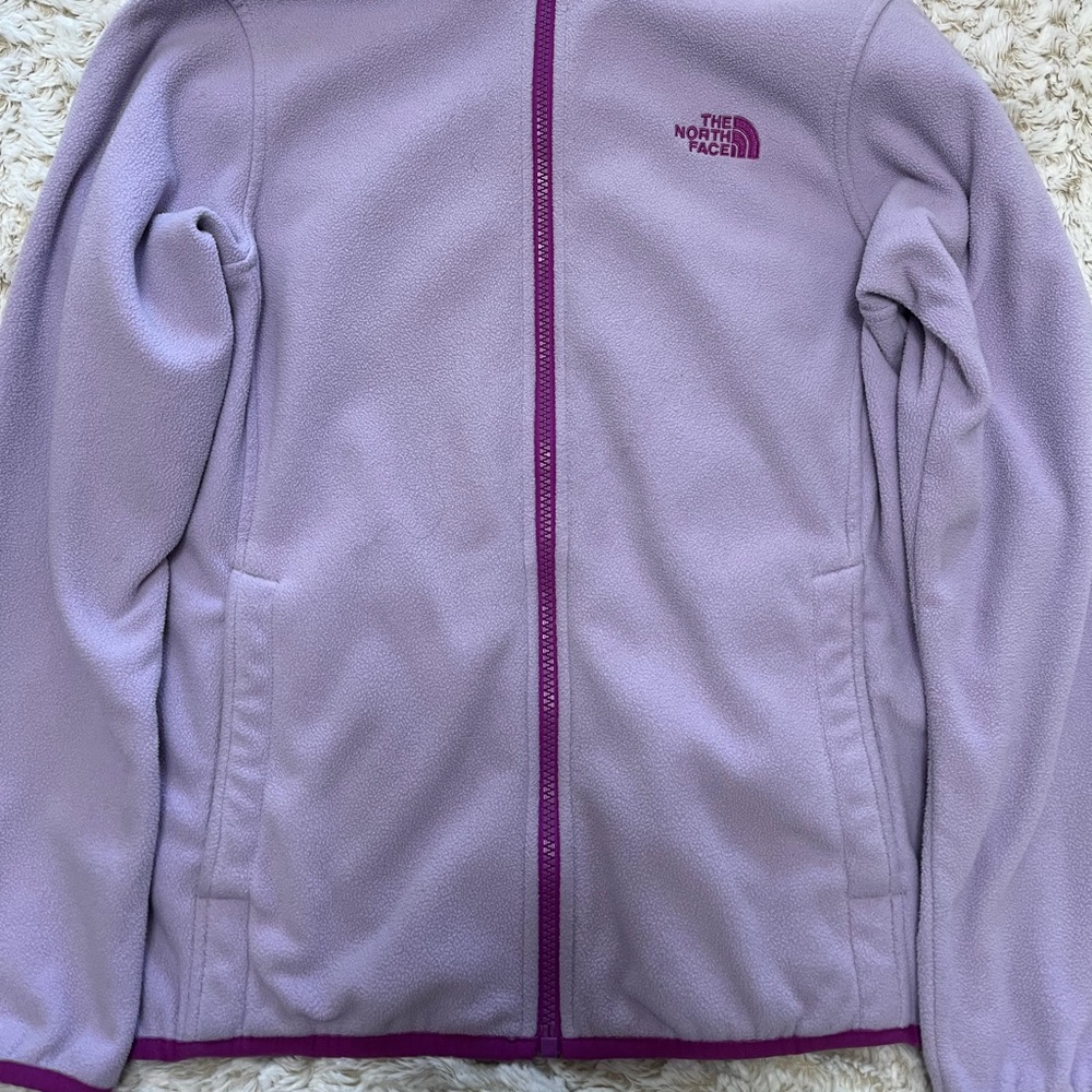 NORTH FACE FULL ZIP UP FLEECE